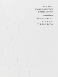 Wineglass Pyramid - Business Invitation by Paperless Post