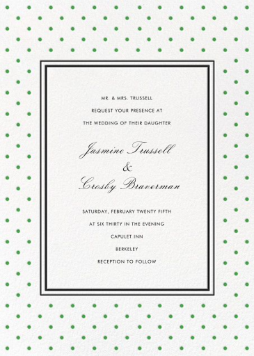 La Pavillion II - Wedding Invitation by kate spade new york