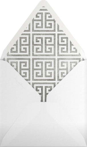 Greek Key Holiday - Jonathan Adler Envelope