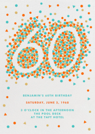 This Year is Shaping Up - 60th Birthday Invitation by Paperless Post