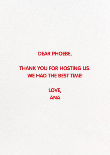 Rainbow Orchard - Thank You Card by Hartland Cards - Back