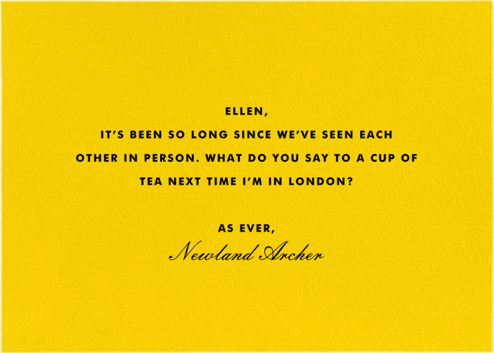 Hello Sunshine - Greeting Card by kate spade new york - Back