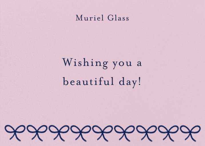 Rows of Bows (Stationery) - Stationery by Ashley G