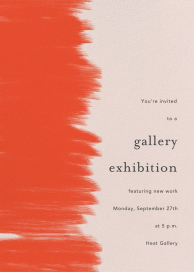 Messy Strokes - Business Event Invitation by Ashley G