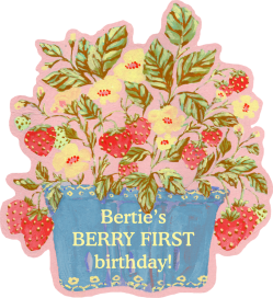 Strawberry Basket Invitation