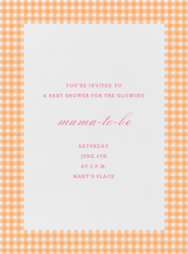 Gingham by Paperless Post