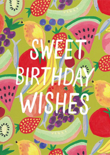 Fruitful (Danielle Kroll) - Birthday Card by Red Cap Cards
