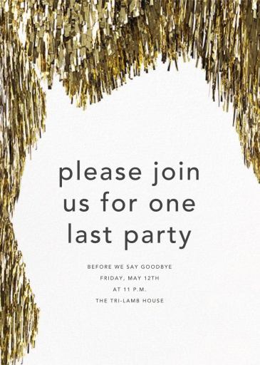 Flash - Celebration Invitation by CONFETTISYSTEM