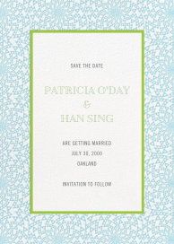 Deco Border - Save the Date by Paperless Post