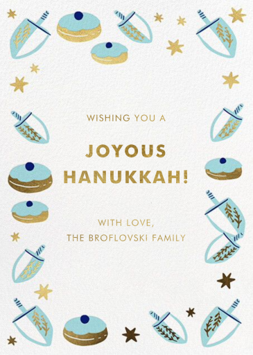 Sufganiyot - Greeting Card by Hello!Lucky