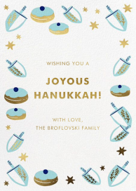 Sufganiyot - Hanukkah Card by Hello!Lucky