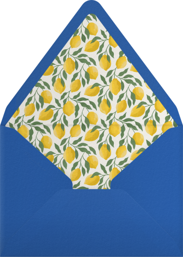 La Dolce Vita - Paperless Post Envelope