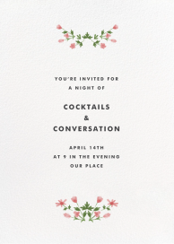 Floral Border - Tall by Paperless Post
