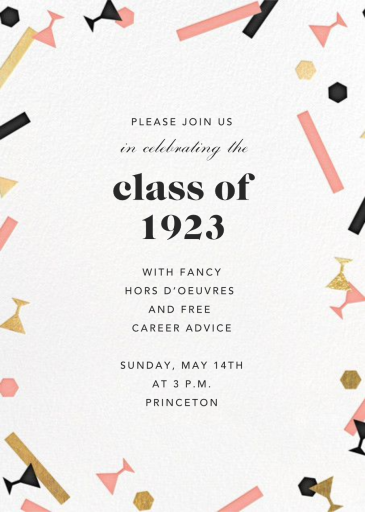 Confettitini - Party Invitation by Paperless Post