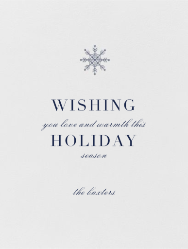 Descartes Fixed - Holiday Card by Paperless Post