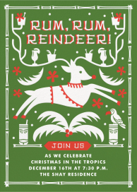 Rum Rum Reindeer by Cheree Berry Paper & Design