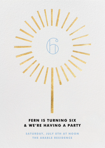 Year of the Sparkler by Paperless Post