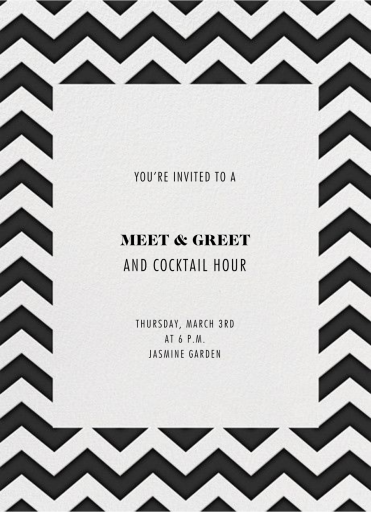 Chevrons - Tall - Business Event Invitation by Paperless Post