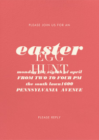 Coral - Easter Invitation by Paperless Post