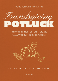 Fall Finds - Thanksgiving Invitation by Paperless Post