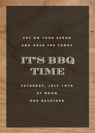 «Wood Grain Color Block» de Paperless Post