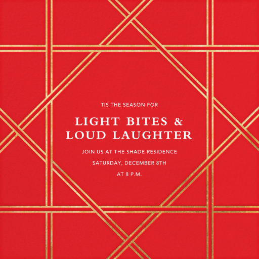 Southampton (New) - Holiday Party Invitation by Jonathan Adler