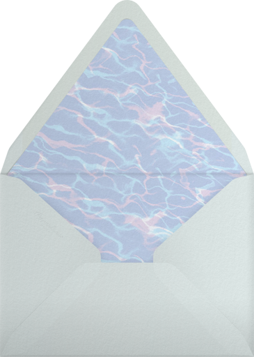 Liquid Dinner - Paperless Post Envelope