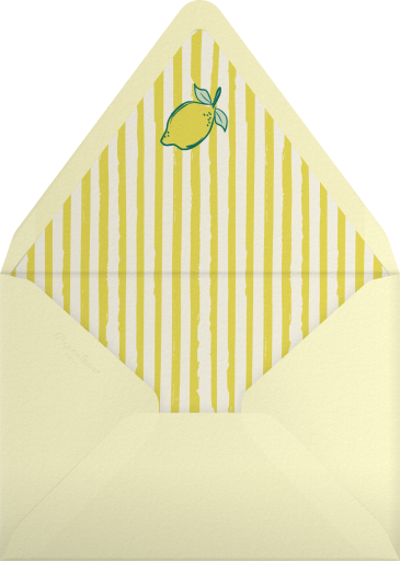Lemon Squeeze - Pulp Templates Co. Envelope