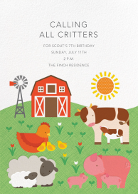 Barnyard Babes by Petit Collage