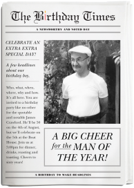 The Birthday Times by Cheree Berry Paper & Design