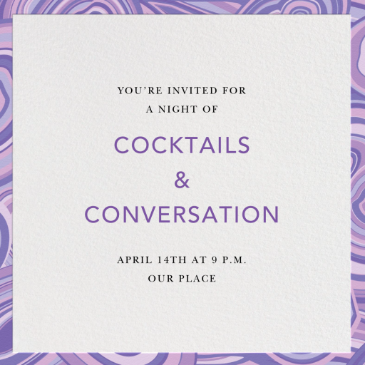 Malachite (Invitation) - Party Invitation by Jonathan Adler