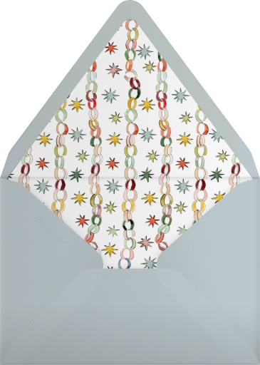 Paper Chain Garland (Riley Sheehey) - Dogwood Hill Envelope