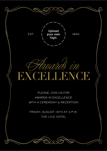 Grand - Awards Ceremony Invitation by Paperless Post