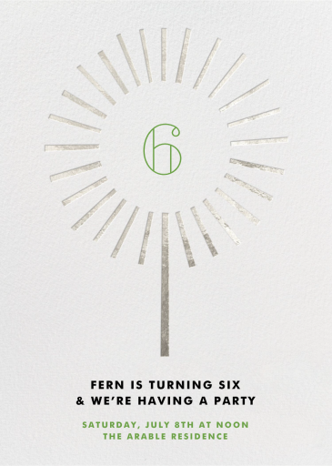 Year of the Sparkler - Birthday Invitation by Paperless Post