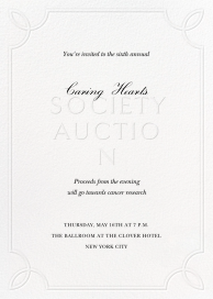 Embossed Border by Paperless Post