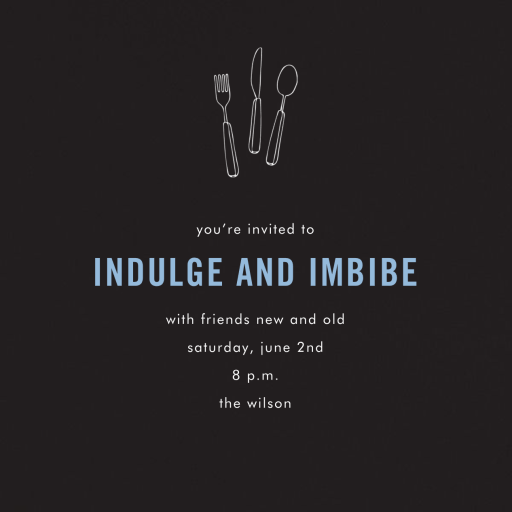 Black - Mardi Gras Invitation by Paperless Post