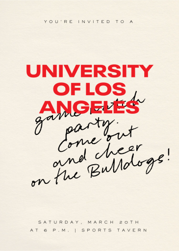 Jot It Down - Get-Together Invitation by Paperless Post