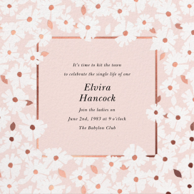 Daisy Field - Bachelorette Party Invitation by kate spade new york