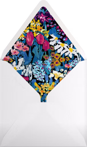 Floral Impressions - Liberty Envelope