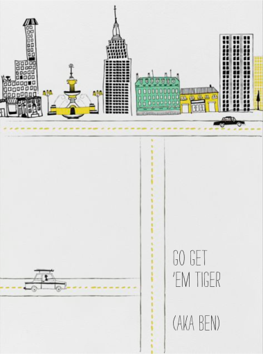 Go Get Em Tiger - Graduation Card by Mr. Boddington's Studio