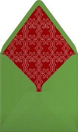 Modern Christmas Trees - Paperless Post Envelope