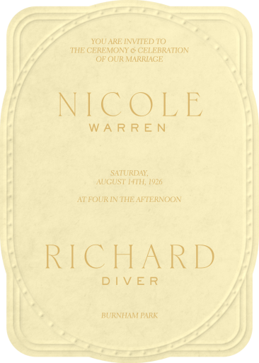 Heirloom Frame - Wedding Invitation by Paperless Post