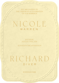 Heirloom Frame - Wedding Invitation by Paperless Post