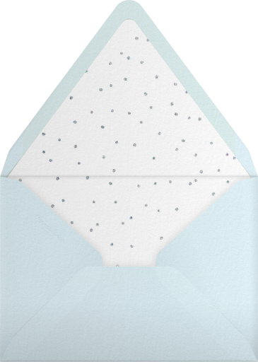Winter Snow Globe - Paperless Post Envelope
