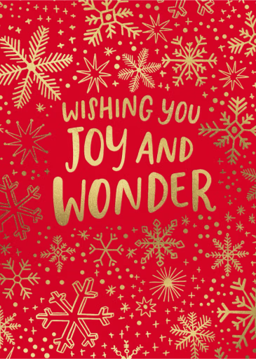 Joy and Wonder - Christmas Card by Hello!Lucky