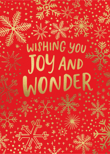 Joy and Wonder - Holiday Card by Hello!Lucky