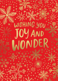 Joy and Wonder - Christmas Card by Hello!Lucky