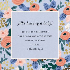 Rosa Shower - Baby Shower Invitation by Rifle Paper Co.