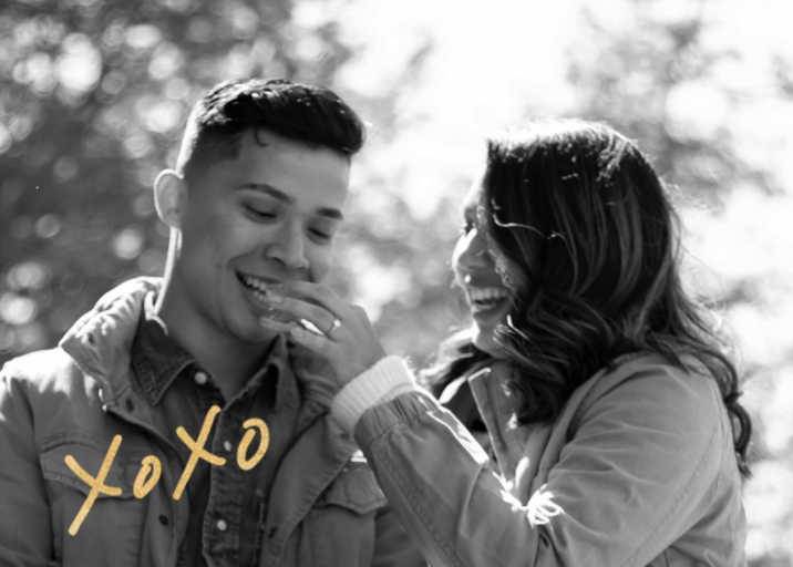 With Hugs and Kisses (Double-Sided) by Linda and Harriett