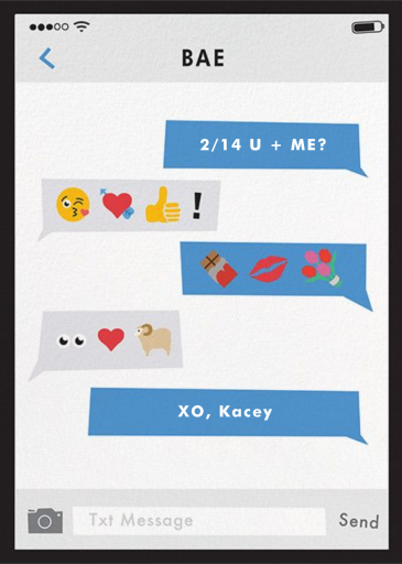 #BEMINE (Greeting) - Valentine's Day Card by Cheree Berry Paper & Design